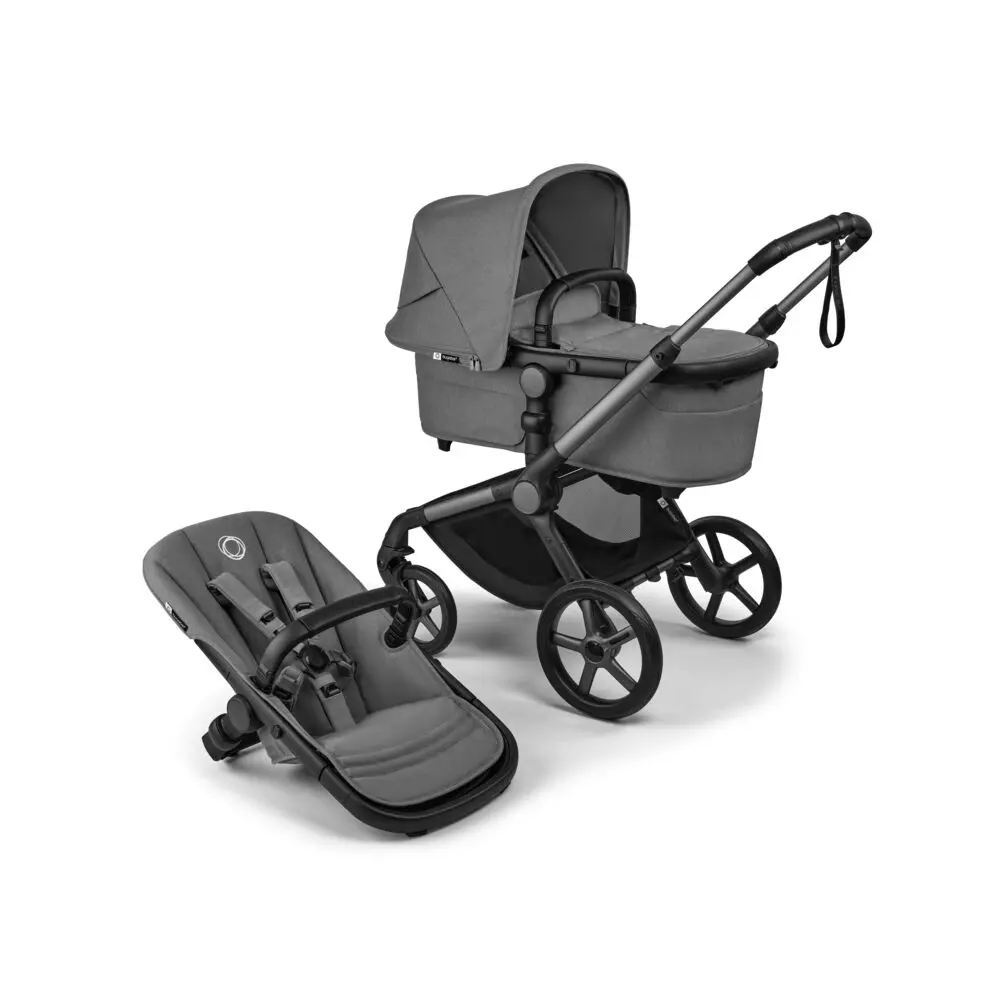 Bugaboo Fox   Renew Kombivogn Graphite Moon Grey