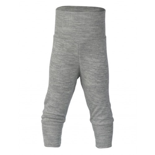 Bukser Uld 62 68 Light Grey Melange
