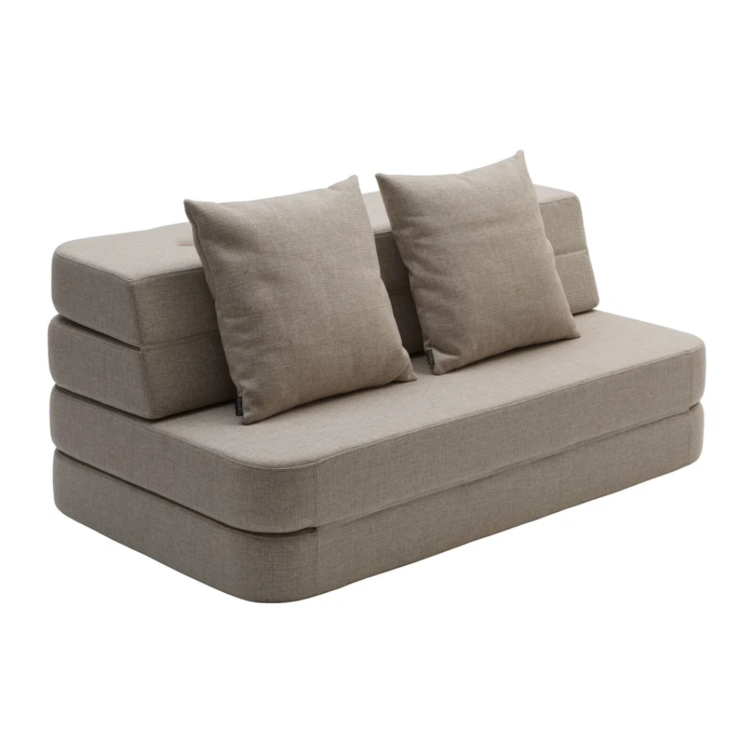 By Klipklap Kk   Fold Sofa 120 Cm Beige Levering   Oktober