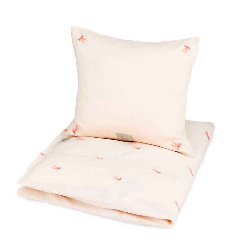 Cam Cam Copenhagen Broderet Sengetøj  Baby  70x100 Cm Bows