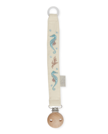 Cam Cam Copenhagen Broderet Suttesnor 22 Cm Sea Garden