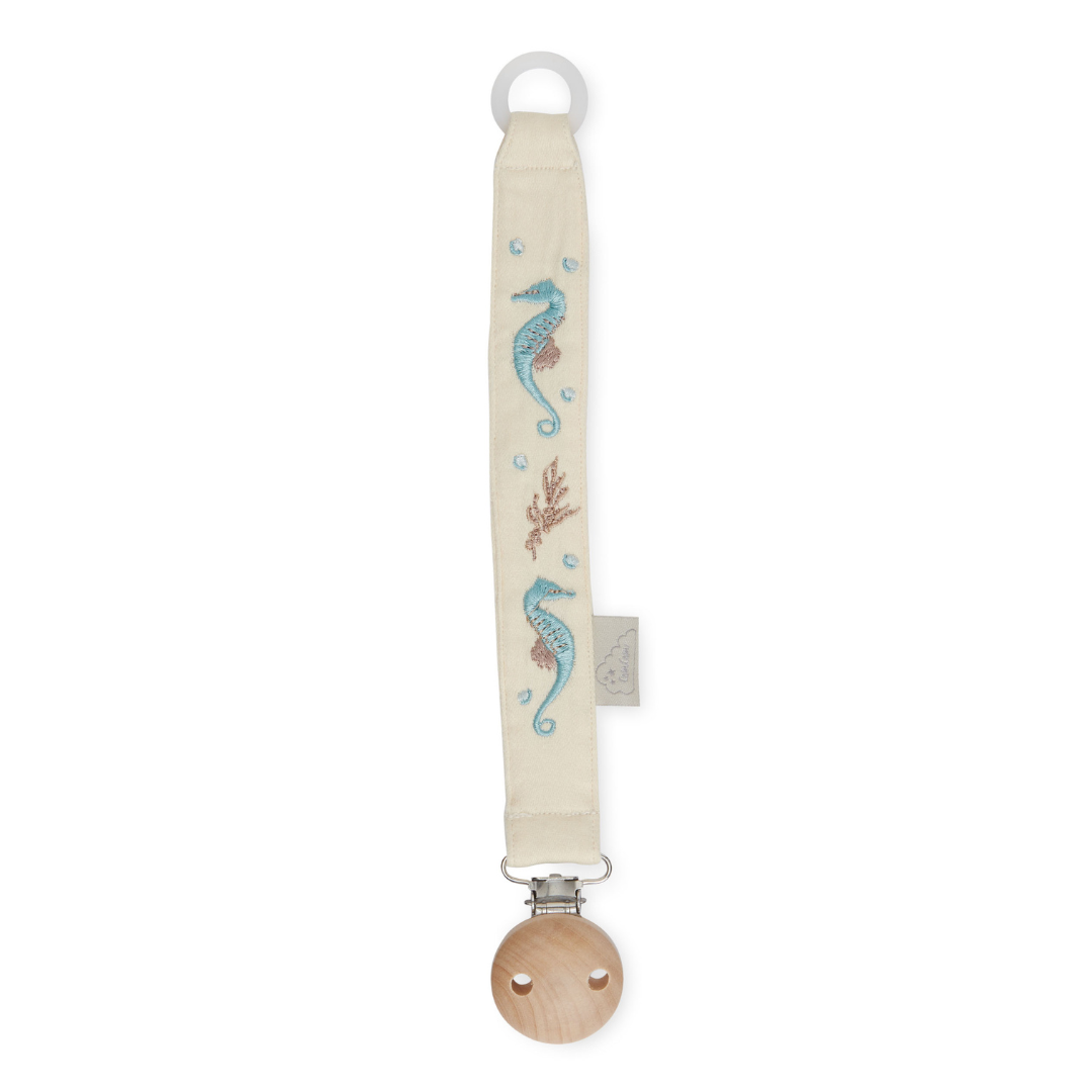 Cam Cam Copenhagen Broderet Suttesnor 22 Cm Sea Garden