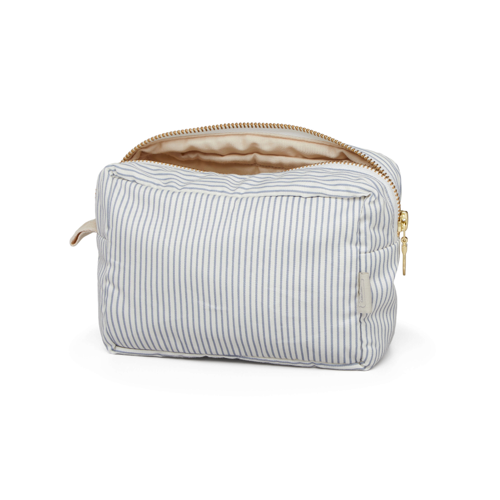 Cam Cam Copenhagen Makeup Pung 16 Cm Classic Stripes Blue