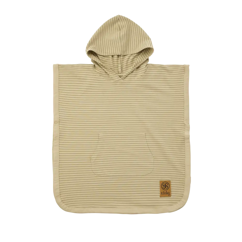 Cloby Uv Poncho  -  år Sandy Beach Olve Green