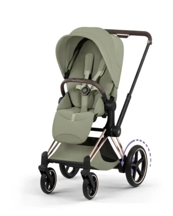 Cybex  -priam Klapvogn Style Sage Green Rosegold