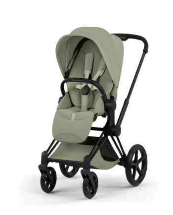 Cybex Priam Klapvogn Style Sage Green Matt Black