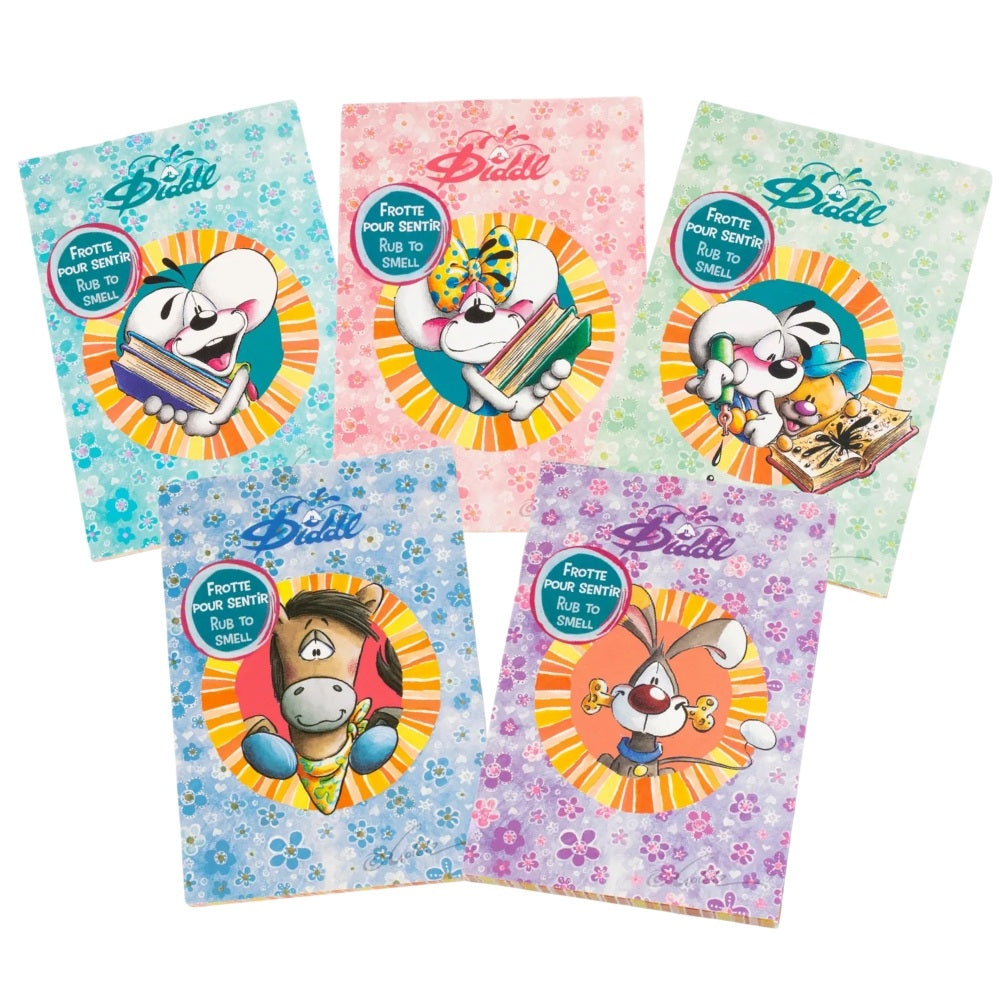 Diddl Notesblok A6 Assorteret   Stk