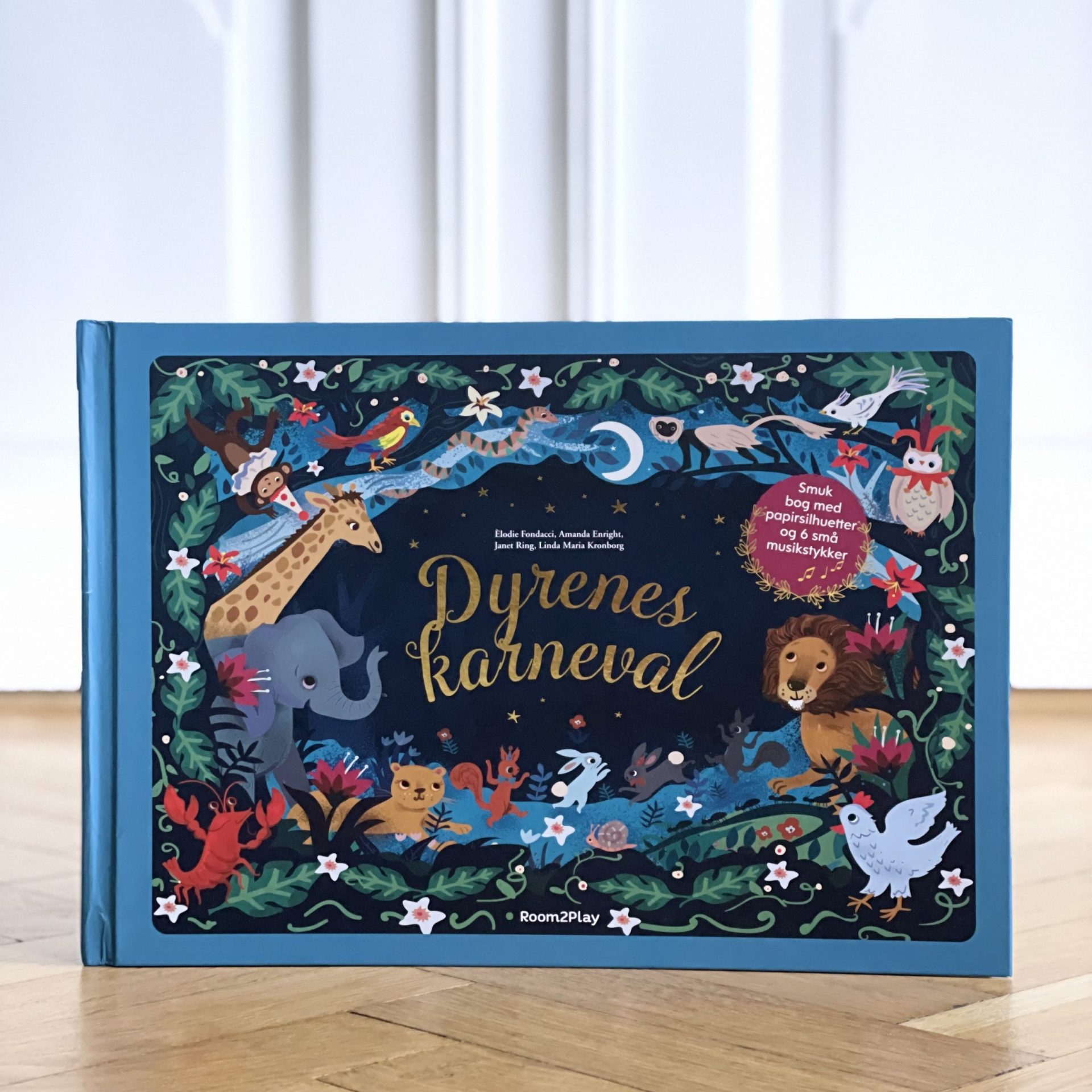 Dyrenes Karneval Pop-op Bog Med Klassisk Musik