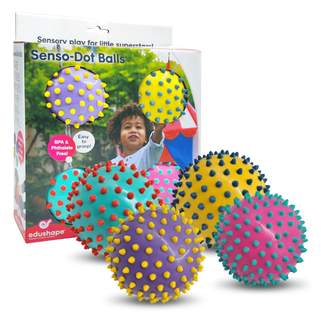 Edushape Senso-dot Balls 10 Cm Stk