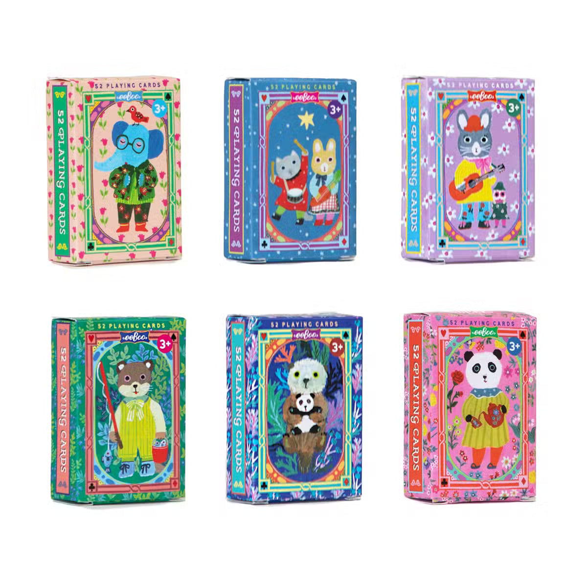 Eeboo Spillekort Yumi Kitagish Assorteret   Pak