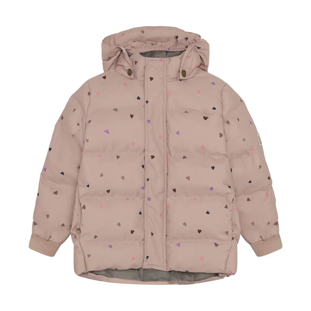 En Fant Jakke Quilted    Print Adobe Rose 104