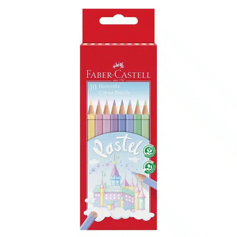Faber Castell Farveblyanter Pastel 10 Pak