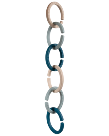 Filibabba Ophængsringe   Silikone   -pak Blue