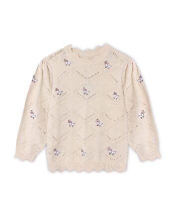 Fliink Alon Goose Pullover Sandshell 86 Cm