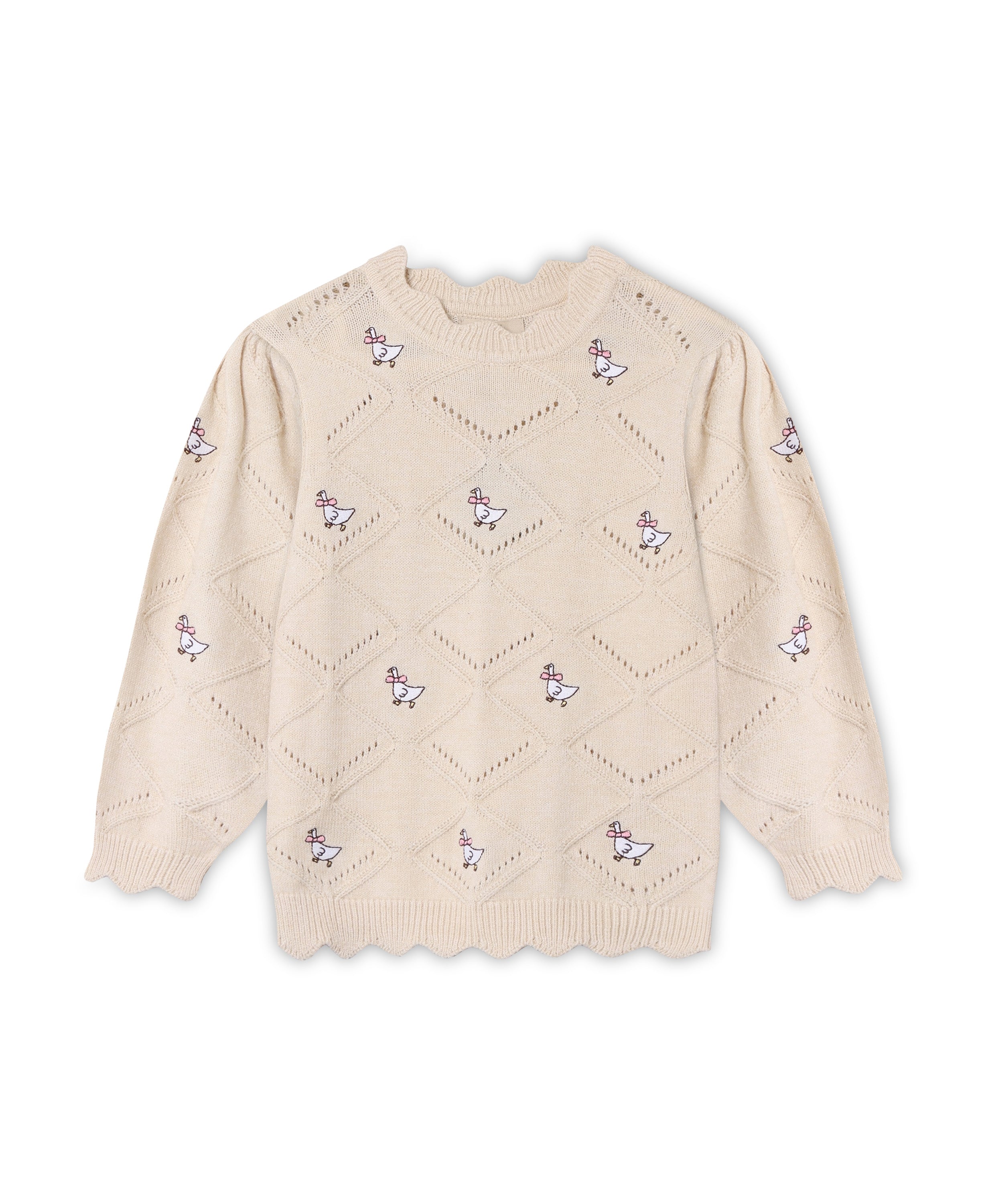 Fliink Alon Goose Pullover Sandshell 86 Cm