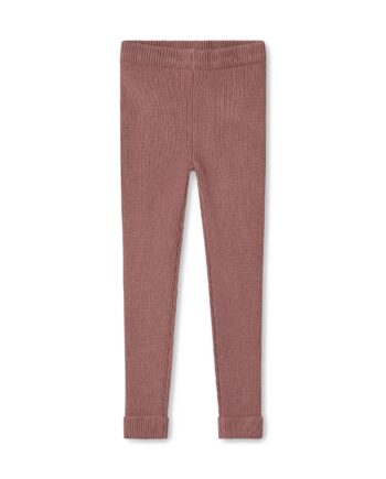 Fliink Benna Rib Leggings Ash Rose 86 Cm