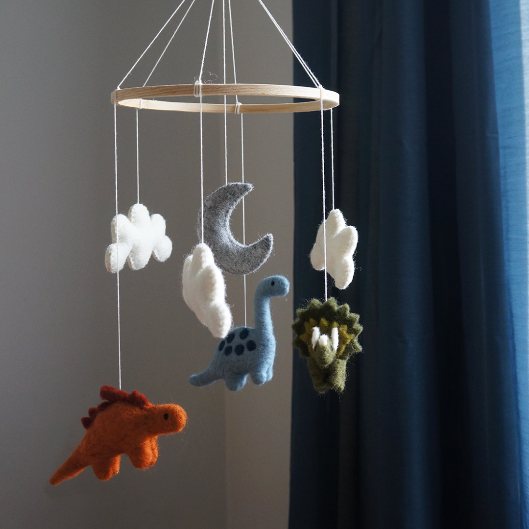 Gamcha Uro  Dinosaur Måne Orange Grå
