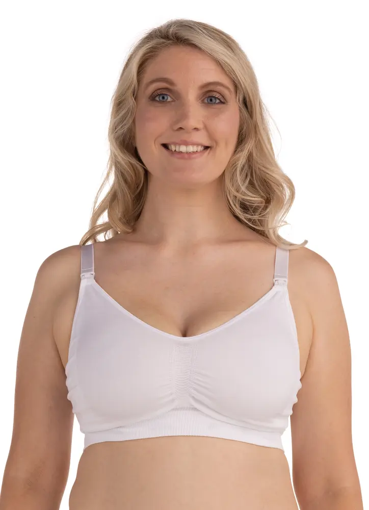 Graviditets   Amme Bh Original Hvid Small Small