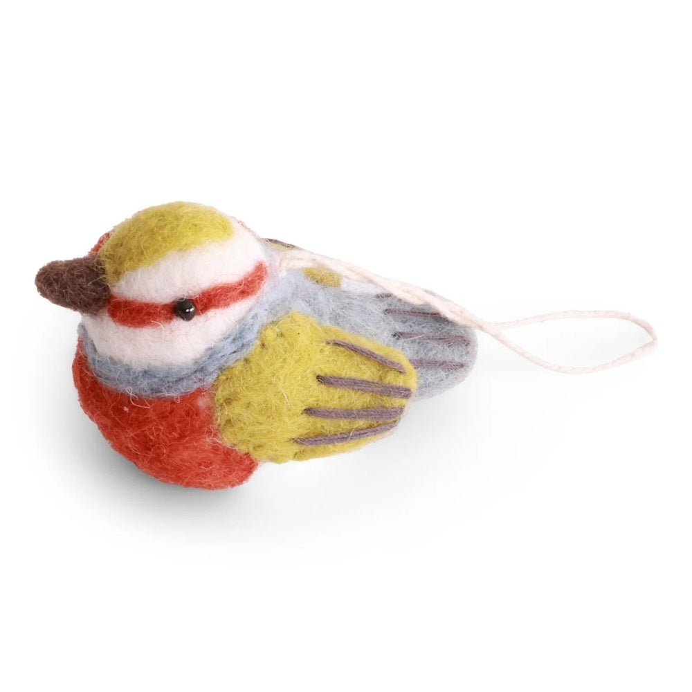 Gry Og Sif Filt Ornament Fugl Silvereye