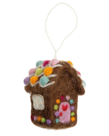 Gry Og Sif Filt Ornament Peberkagehus