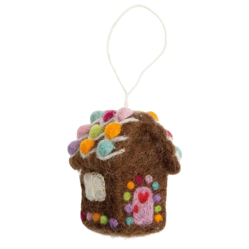 Gry Og Sif Filt Ornament Peberkagehus