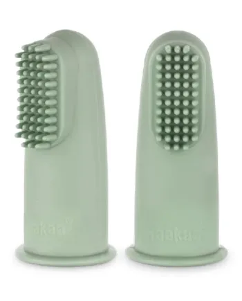 Haakaa Fingertandbørste Pea Green