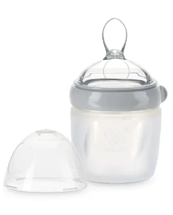 Haakaa Silicone Feeding Spoon Bottle 160ml Grey