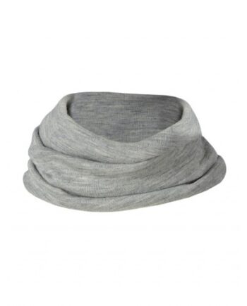 Halsedisse Til Børn   Merinould One Size Light Grey Melange