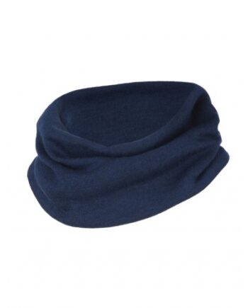 Halsedisse Til Børn   Merinould One Size Navy-blue