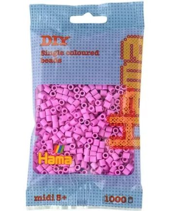 Hama Midi Perler 1000 Stk Pastel Pink