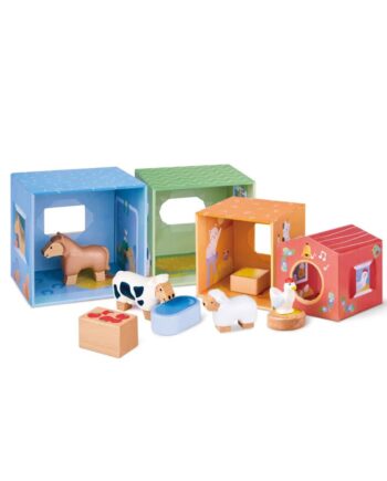 Hape Stableleg Med Bog Og Figurer The Happy Stables