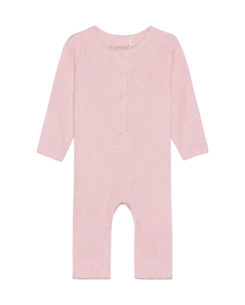 Heldragt Melange Rib Bleached Mauve Melange 56