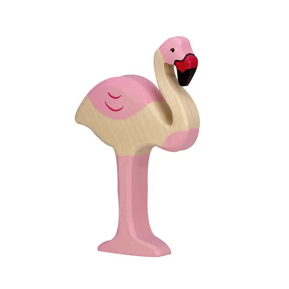 Holztiger Flamingo