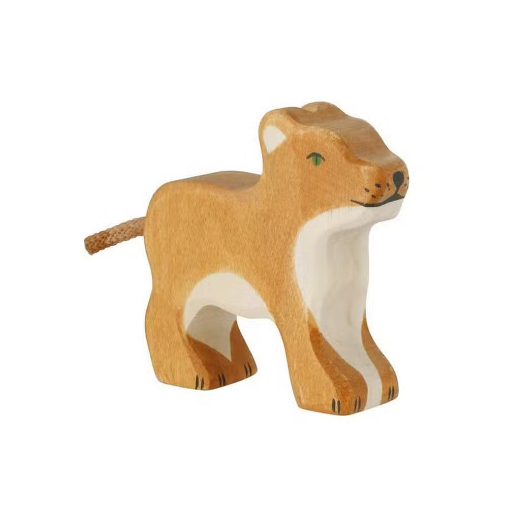 Holztiger Løveunge