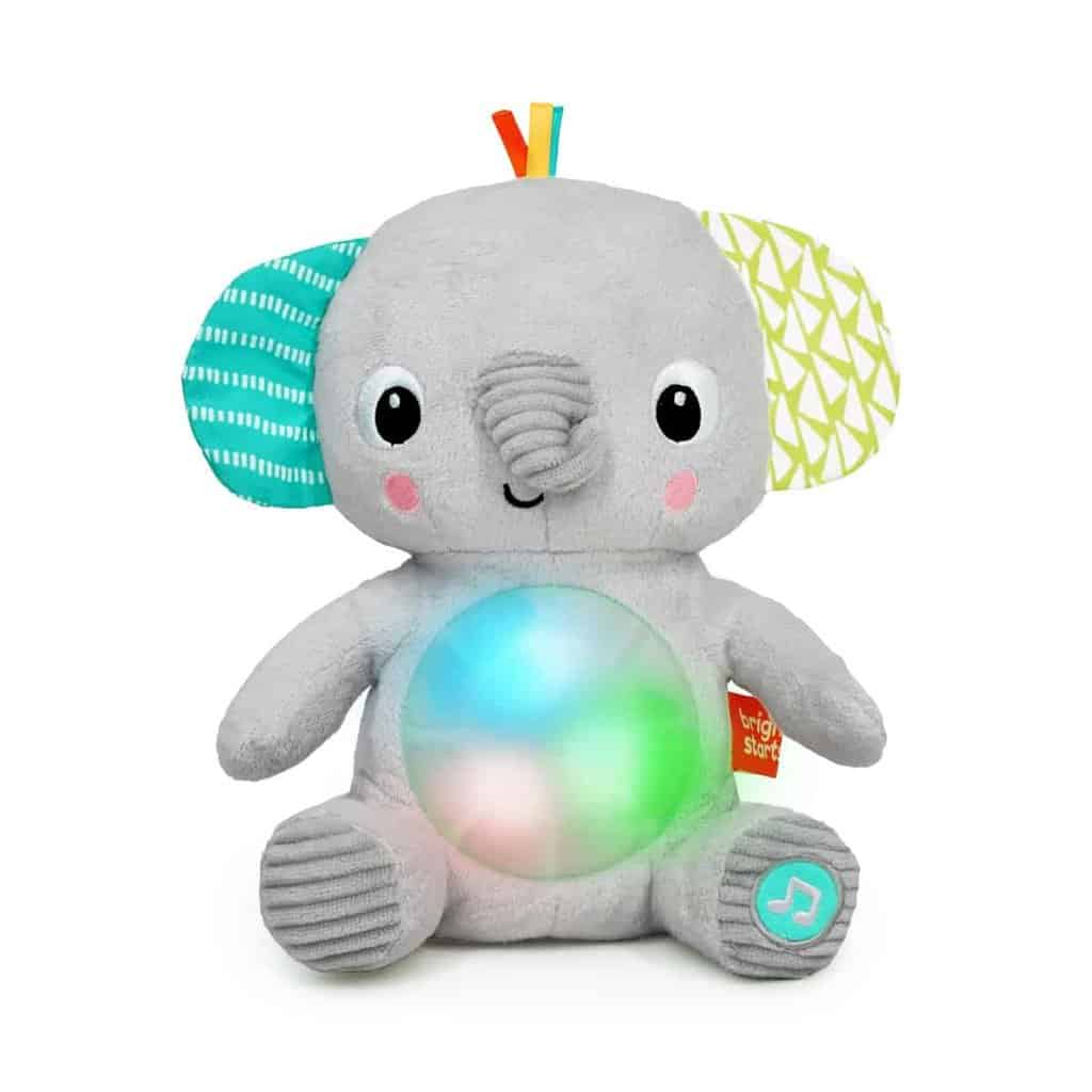 Hug- -bye Babyâ  Musikalsk Elefant Plysdyr Med Lys