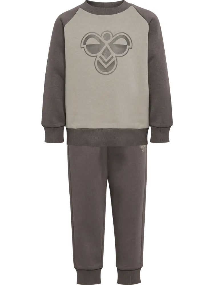 Hummel Bumble Sæt Dark Gull Gray 86