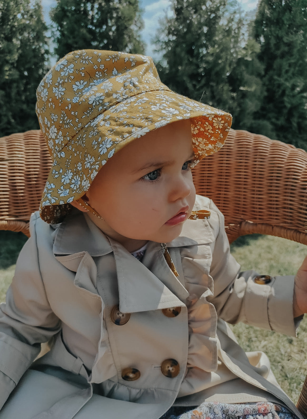 Huttelihut Festival Hat Liberty Mustard  -12 Mdr
