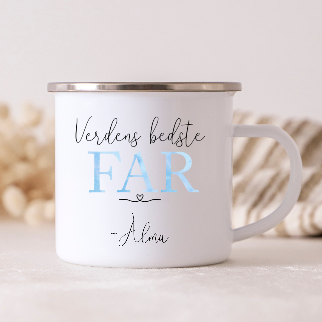 Kop Med Eget Navn Far Kop