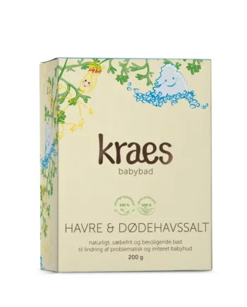 Kraes Babybad Med Havre Dødehavssalt 200g