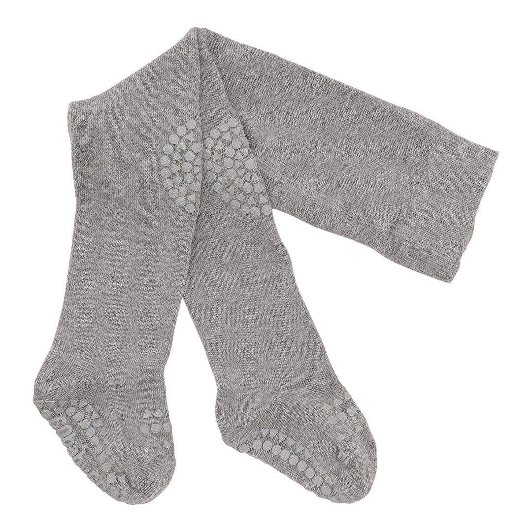 Kravle Strømpebukser Grey Melan -12 Mdr