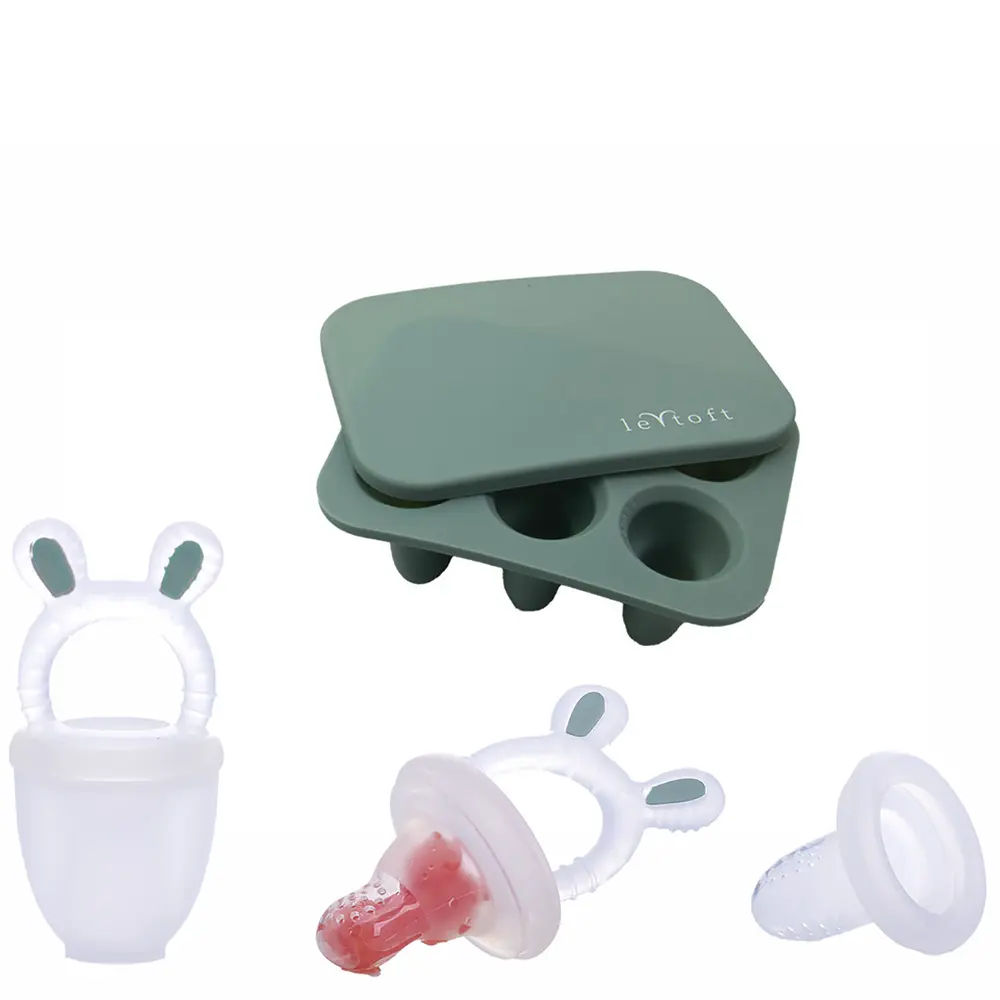 Le Toft Frugtsut Med Mini Fryseform  Smokey Green