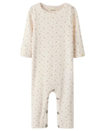 Lil Atelier Gago Ls Nightuit Almost Mauve Flowers 56 Cm