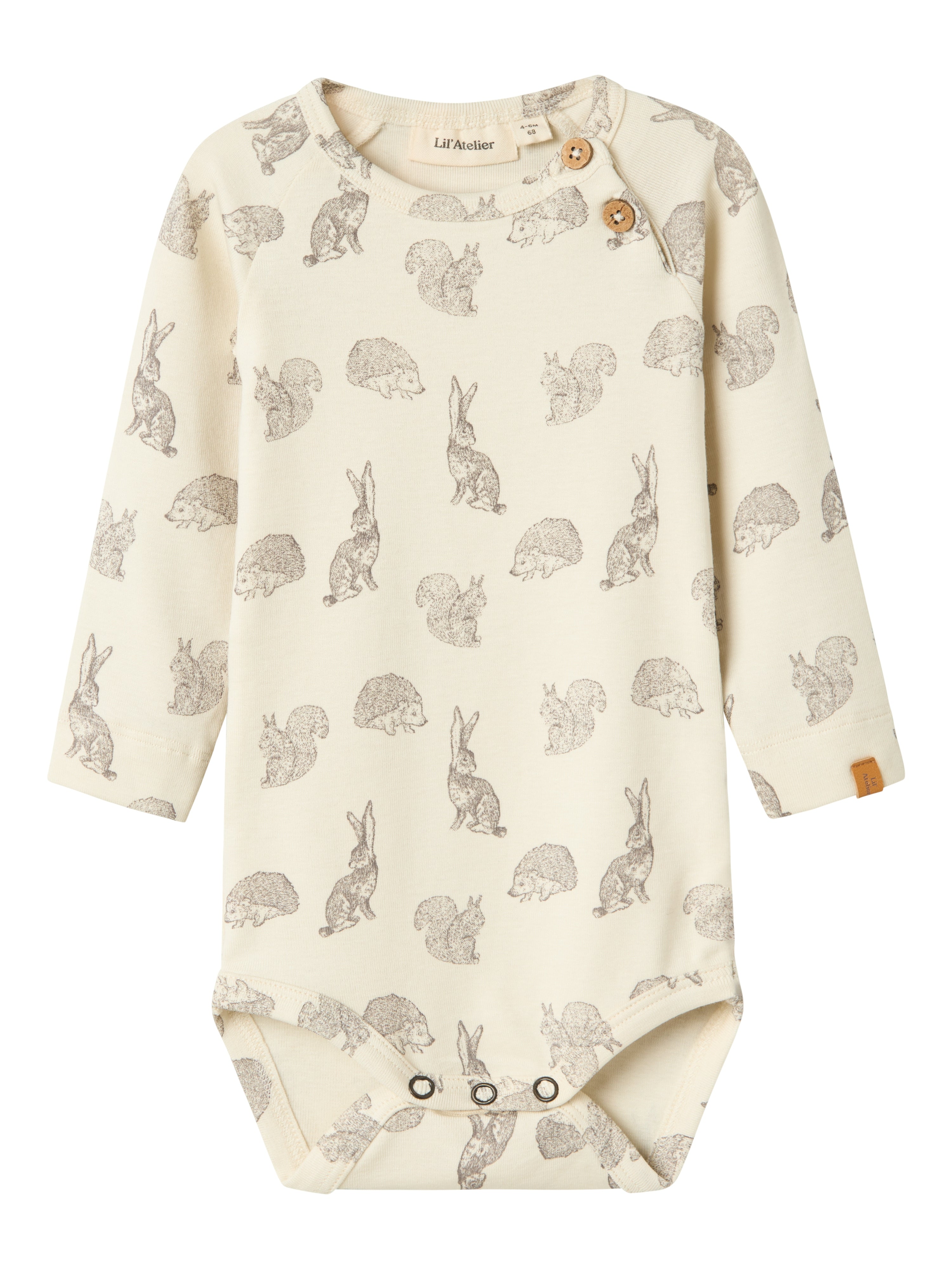 Lil Atelier Geo Asi Slim Body Turtledove 56 Cm