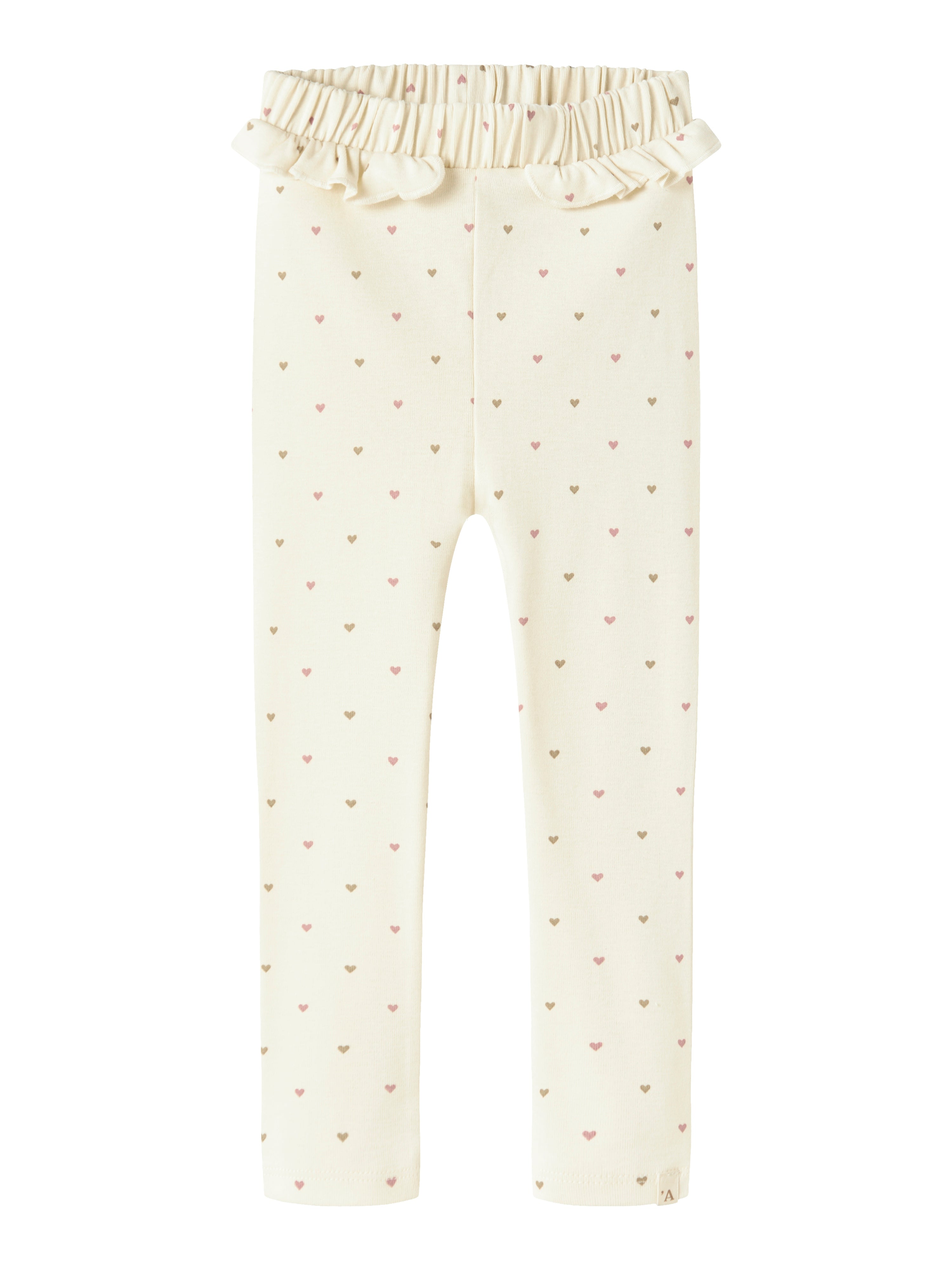 Lil Atelier Lalo Tai Leggings Turtledove Heart 92 Cm