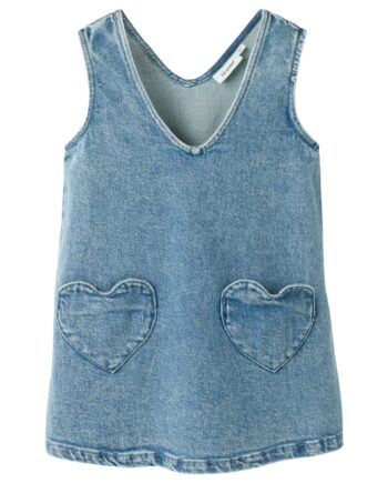 Lil Atelier Lulia Denim Spencer Medium Blue Denim 92 Cm