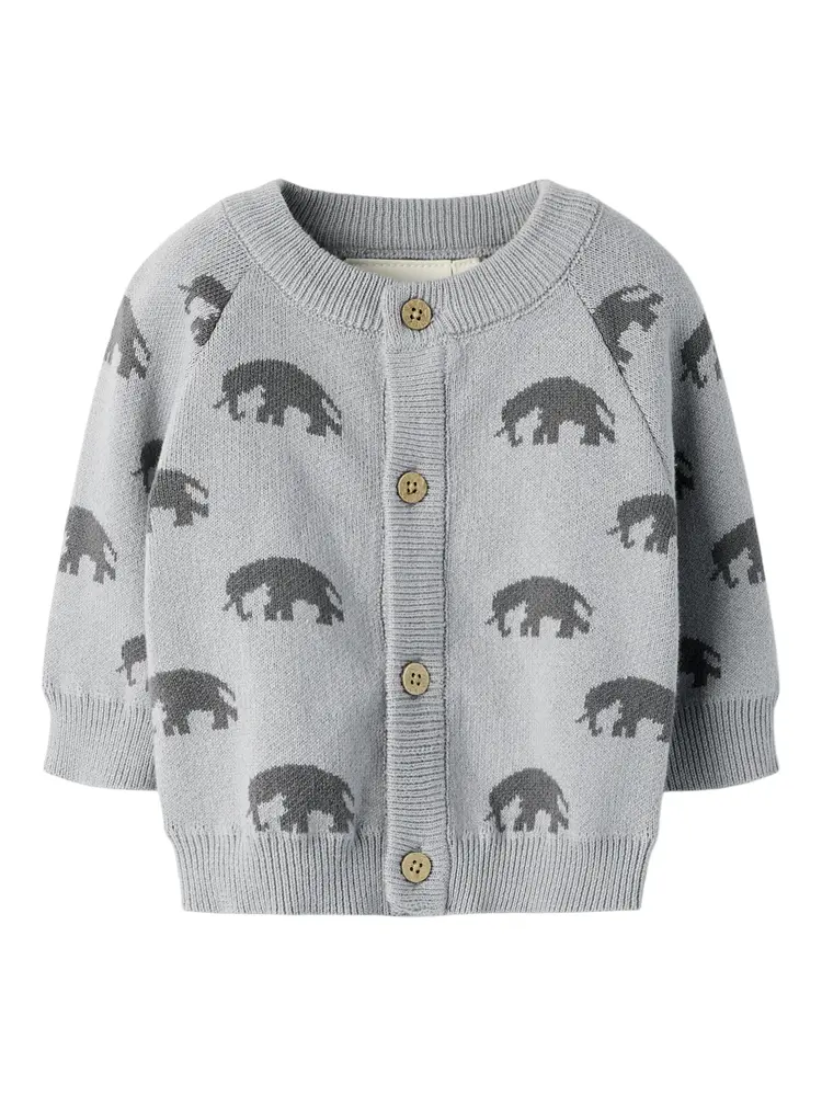 Lil  Atelier Lulio Cardigan Sleet 80