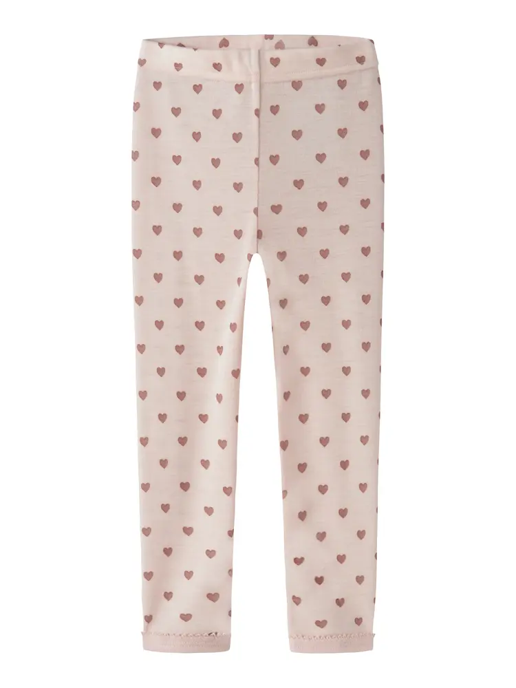 Lil  Atelier Noel Nia Uld Slim Leggings Morganite 116