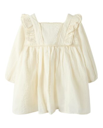 Lil Atelier Roso Ls Dress Turtledove 92 Cm