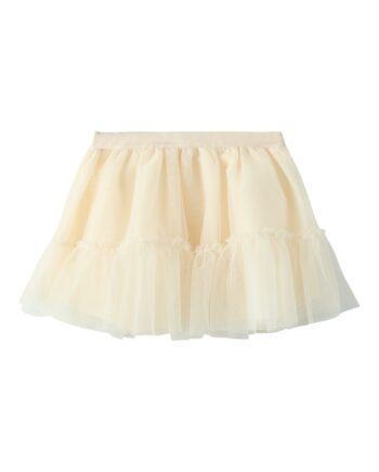 Lil Atelier Sarina Tulle Skirt Pistachio Shell 92 Cm
