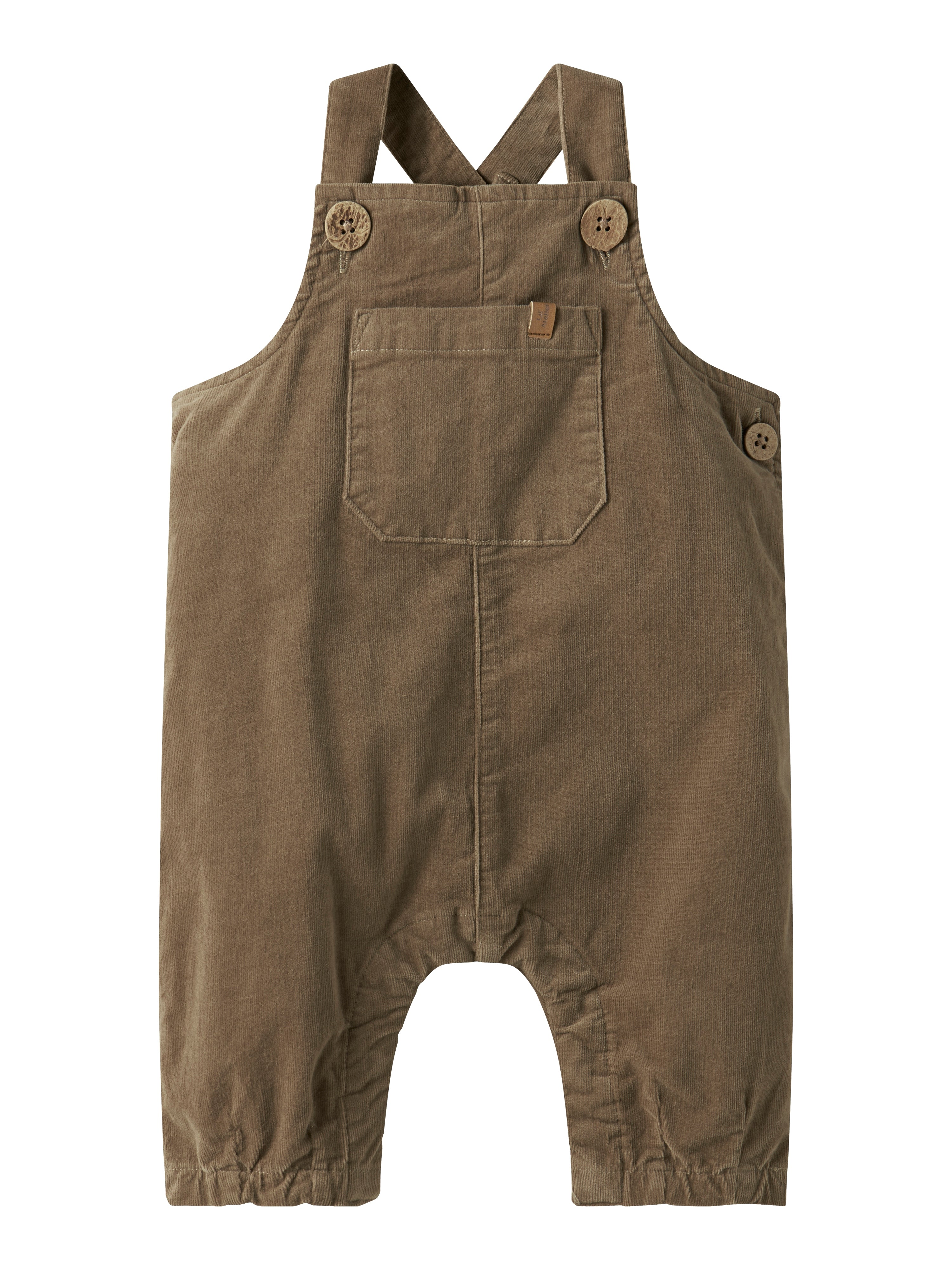 Lil Atelier Somba Loose Cord Overall Sepia Tint 56 Cm